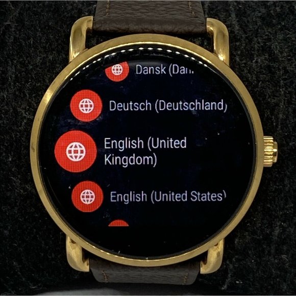 Fossil Gen 3 Authentic Genuine Smart Watch Custom Band FTW2102 LT256